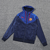 Jaqueta Barcelona 24/25 All Weather Windbreaker Azul - Tamanhos S ao 2XL 4