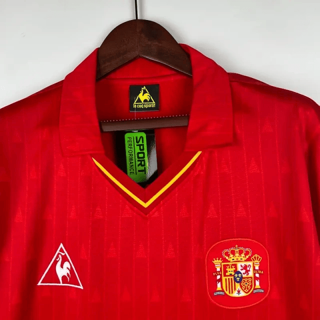 Camisola Retro Espanha 1988-91 Home: Uma Peça Clássica e Inesquecível 3