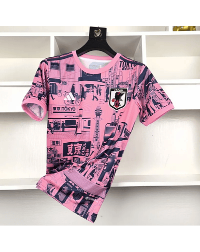 Camisola de Futebol Japão 2024-25 Edição Especial Rosa - Elegância e Paixão em Cada Jogo