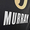 Camisola NBA Masculina Andy Murray Atlanta Hawks Team 2024 - Edição City (Preta) 5