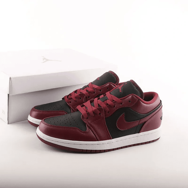 Ténis AJ 1 Retro Low Vinho (36-46) – Elegância e Conforto no Estilo Air Jordan 1