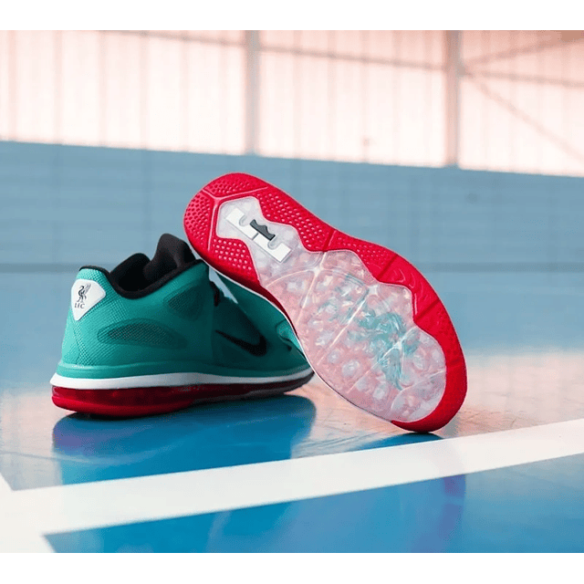 Liverpool × LeBron IX Low Boots – Estilo e Inovação em Uma Colaboração Única 8