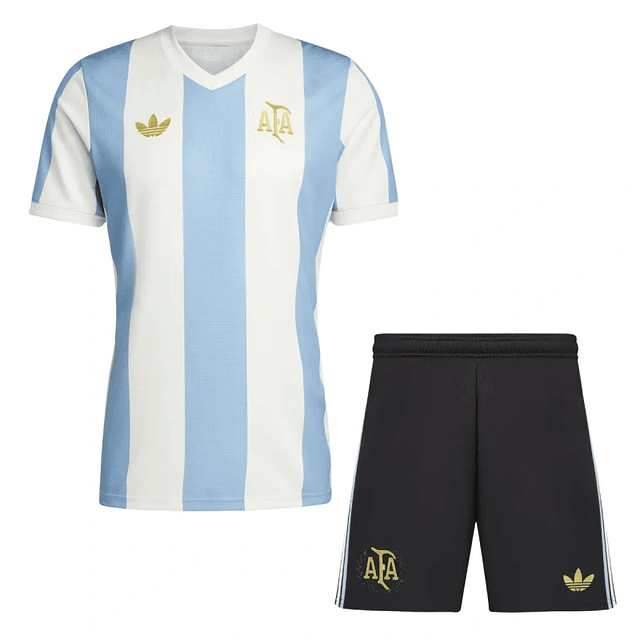 Kit Adulto Argentina 24/25 50th Anniversary – Camisola + Calções Comemorativos 1