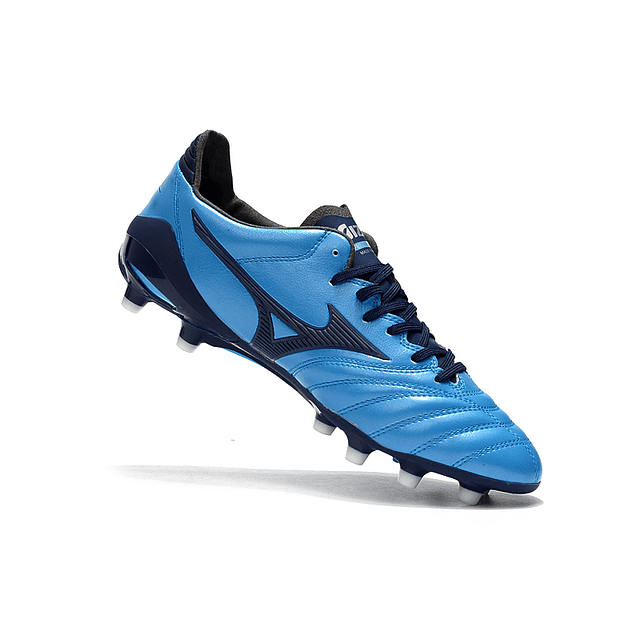 Chuteiras Mizuno Morelia Neo II FG - Fabricado no Japão (39-45) - Azuis 8