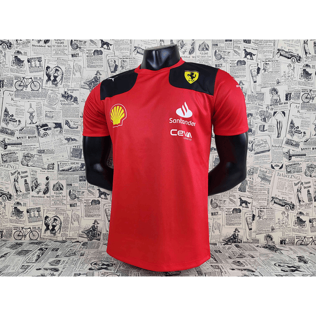 Camisola Ferrari Red 55 da temporada 2023/24 11