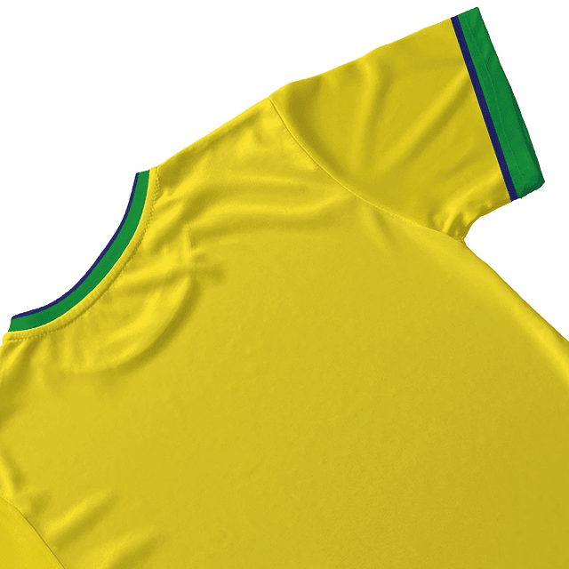 Camiseta Brasil Masculina Oversized - Estampa 3D Bandeira Brasileira 3