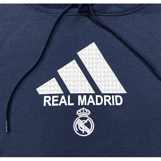 Hoodie Adidas Real Madrid em tons de bege, cinza, branco, vermelho, marinho e preto 13