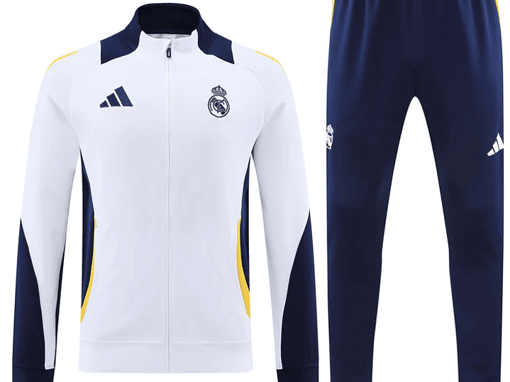 FATO DE TREINO REAL MADRID 24/25 - UNISSEXO - BRANCO - S AO 2XL 3