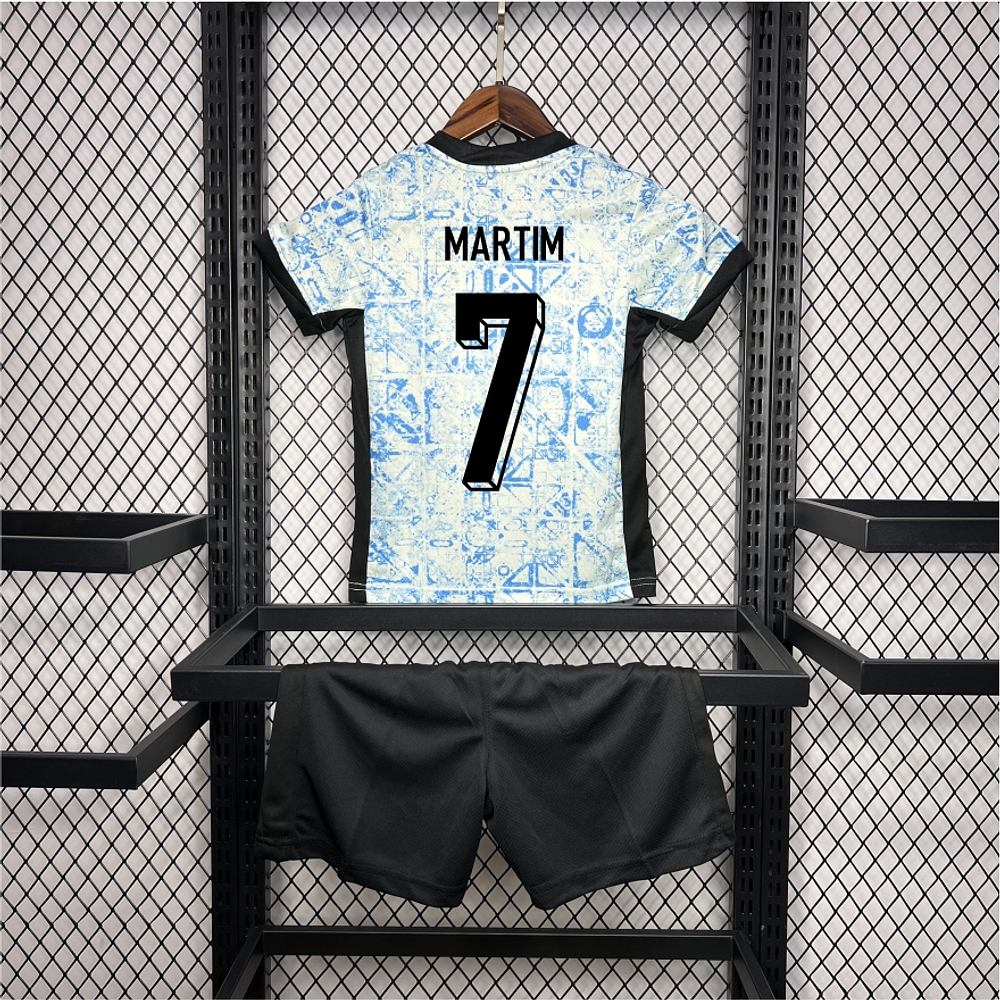 Kit Criança Portugal 2º Equip. 24/25 - MARTIM | 8/9 Anos