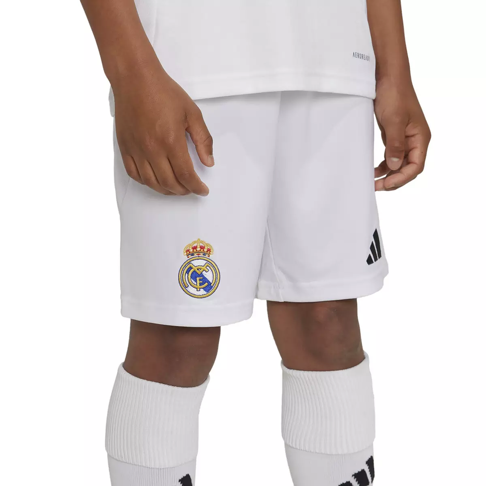 Calções Criança Equipamento Principal Real Madrid 24/25