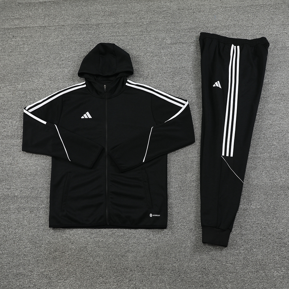 Conjunto Fato de Treino com capucho Adidas Preto