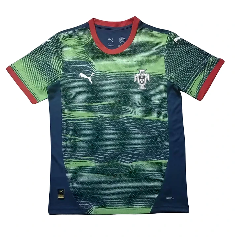 Camisola Portugal Aquecimento Verde Puma  2026