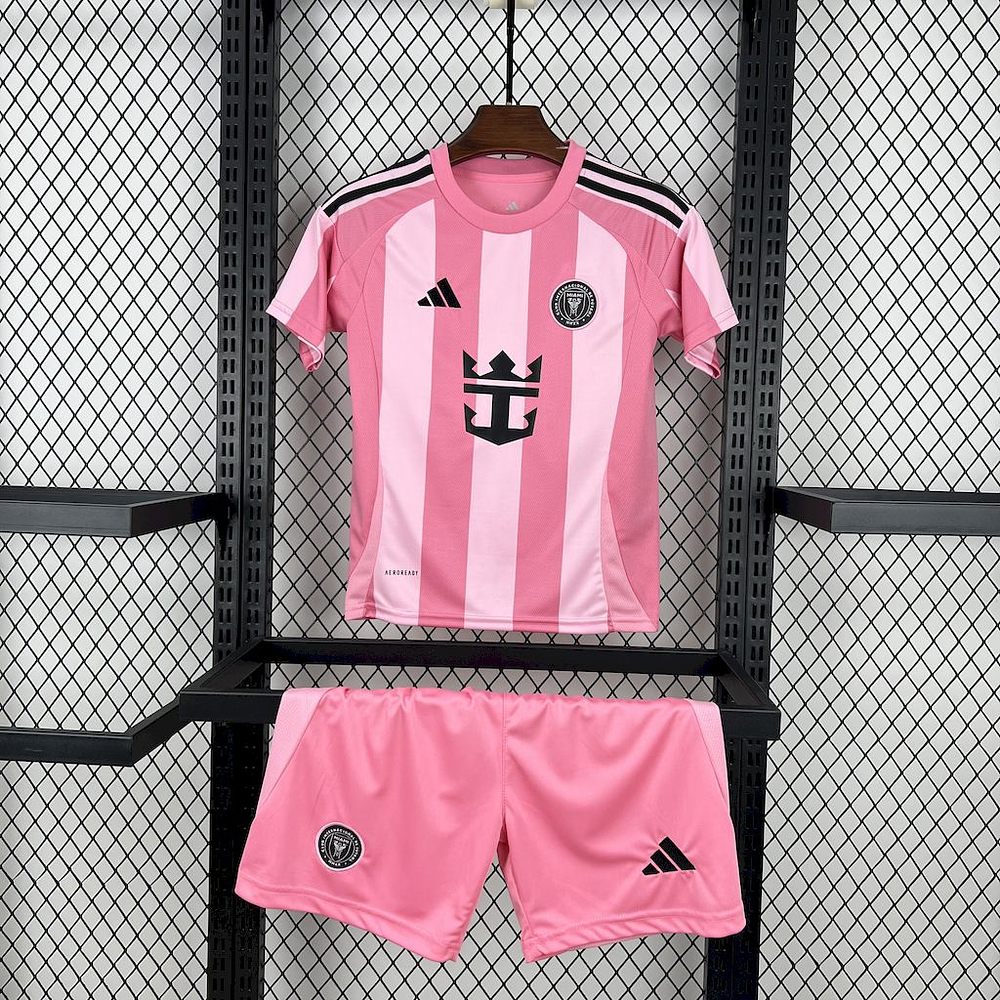 Kit Inter Miami CF Equipamento 2025/26 Criança