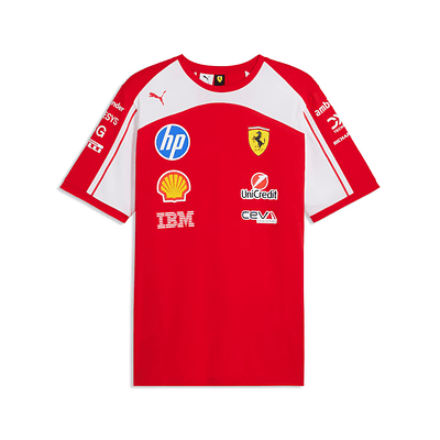 Camisola Ferrari F1 PUMA 2026 Team T-shirt