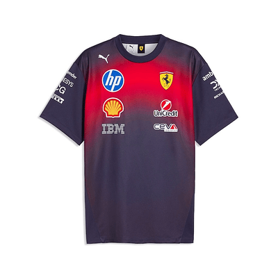 Camisola Alternativa Ferrari F1 PUMA 2026 Team T-shirt