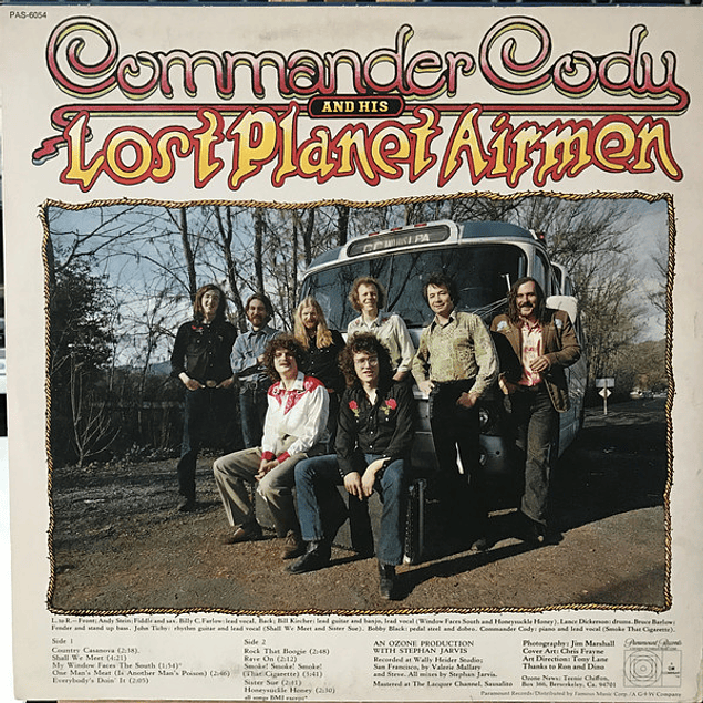 Commander Cody And His Lost Planet Airmen – Country Casanova (1973)