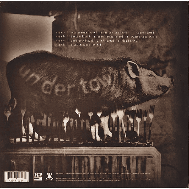 Tool ‎– Undertow (1993 - 2LP)