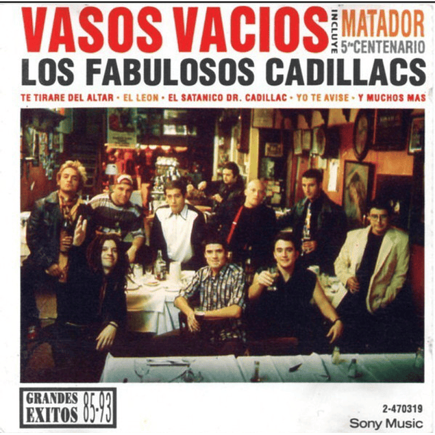 Los Fabulosos Cadillacs ‎– Vasos Vacíos (1993 - 2LP)