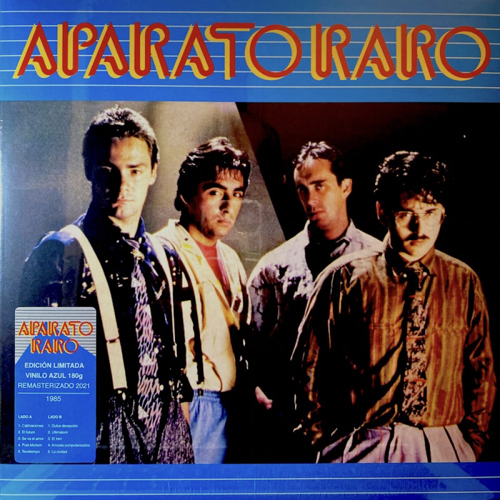 APARATO RARO - APARATO RARO (LP AZUL) (REEDICION 2021) | VINILO