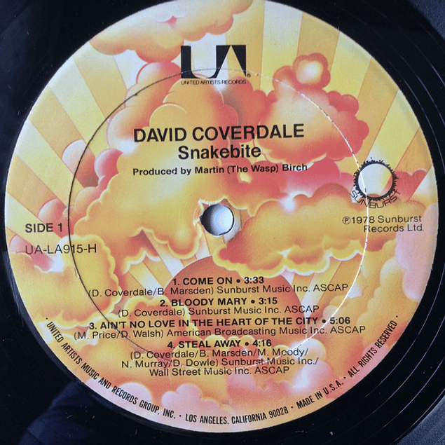 David Coverdale´s Whitesnake – Snakebite (1978)