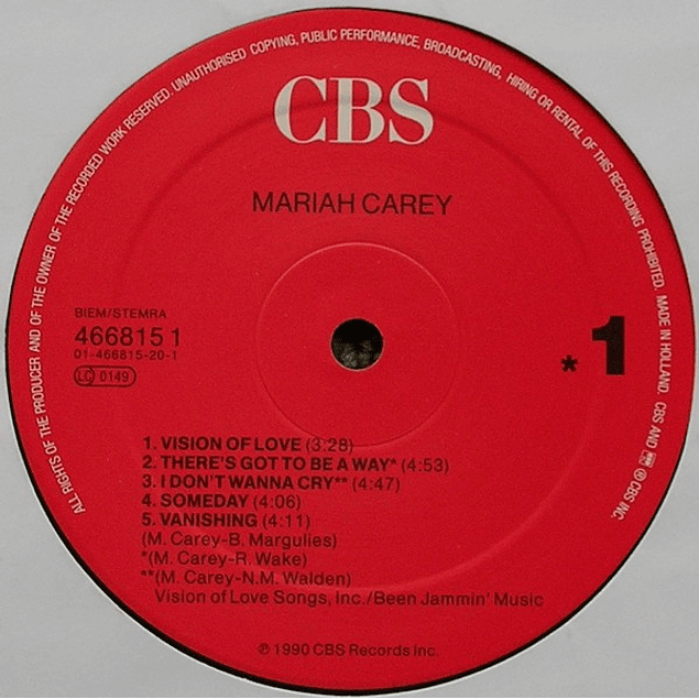 Mariah Carey – Mariah Carey (1990)