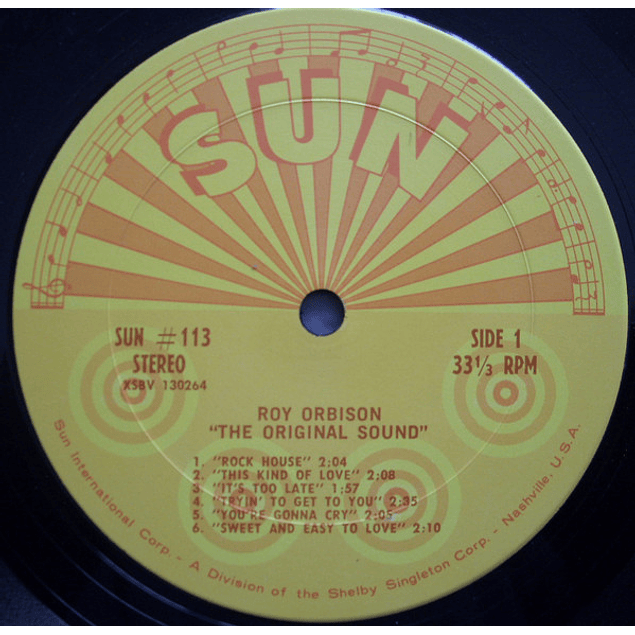 Roy Orbison – The Original Sound (1961)