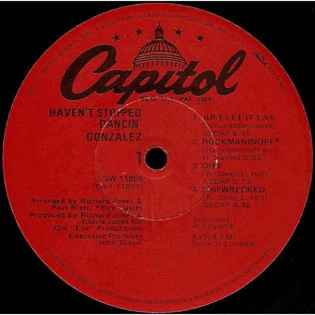 Gonzalez – Haven't Stopped Dancin' (1978)