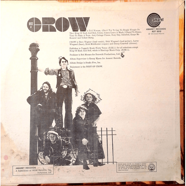 Crow – Best Of Crow (1972)