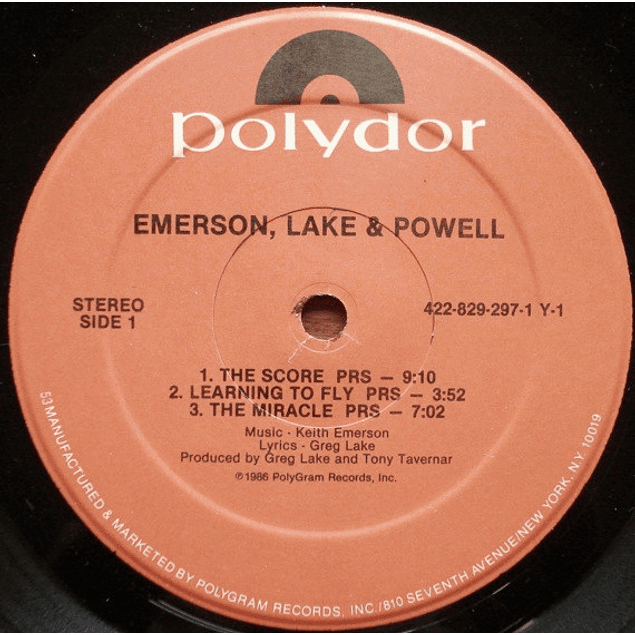 Emerson, Lake & Powell – Emerson, Lake & Powell (1986)