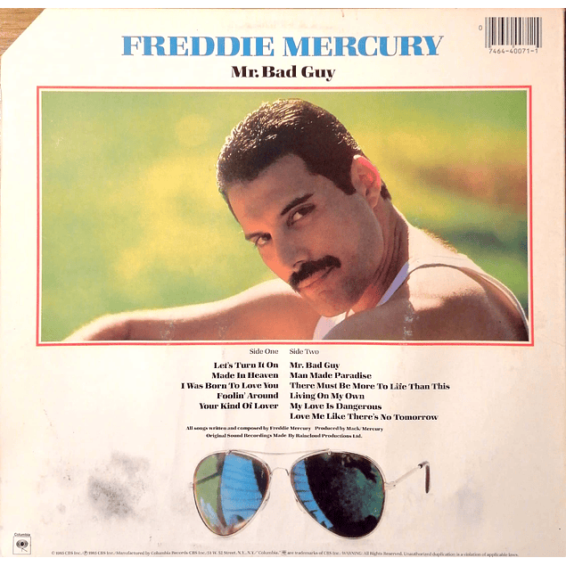 Freddie Mercury – Mr. Bad Guy (1985)