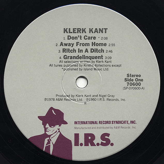 Klark Kent – Klark Kent (1980)