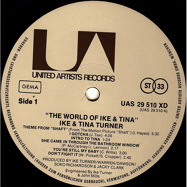 Ike & Tina Turner – The World Of Ike & Tina (1973 - 2LP)
