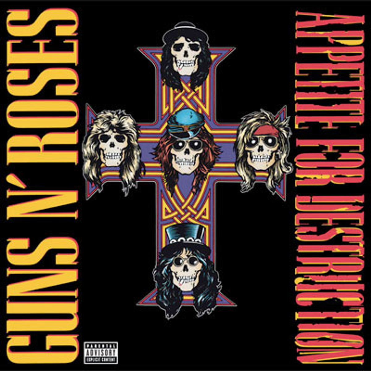 【US Press】【発禁カヴァー】Guns N' Roses / Appeti US Press】【発禁カヴァー】Guns N' Roses / Appeti Banned album