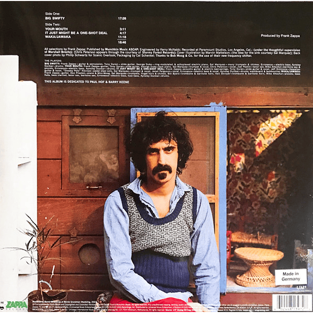 Frank Zappa – Waka / Jawaka - Hot Rats (1972)