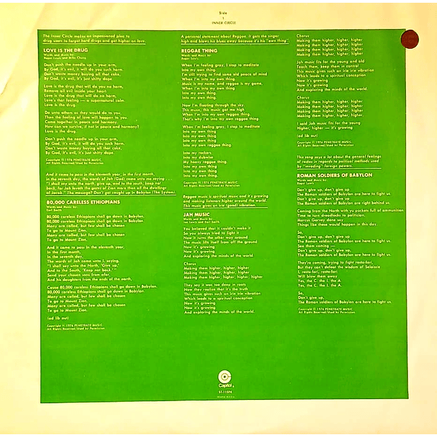 Inner Circle – Reggae Thing (1976)