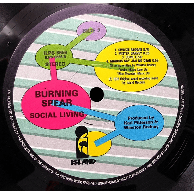 Burning Spear – Social Living (1978)