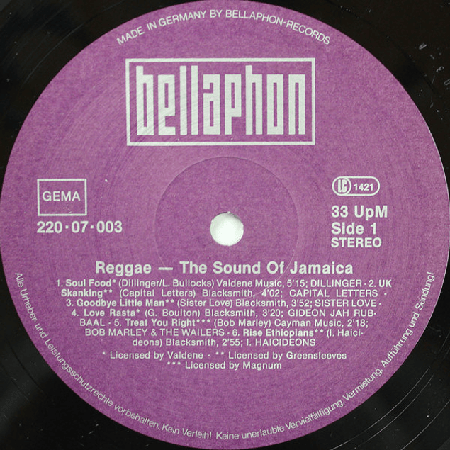 Reggae - The Sound Of Jamaica (1980)