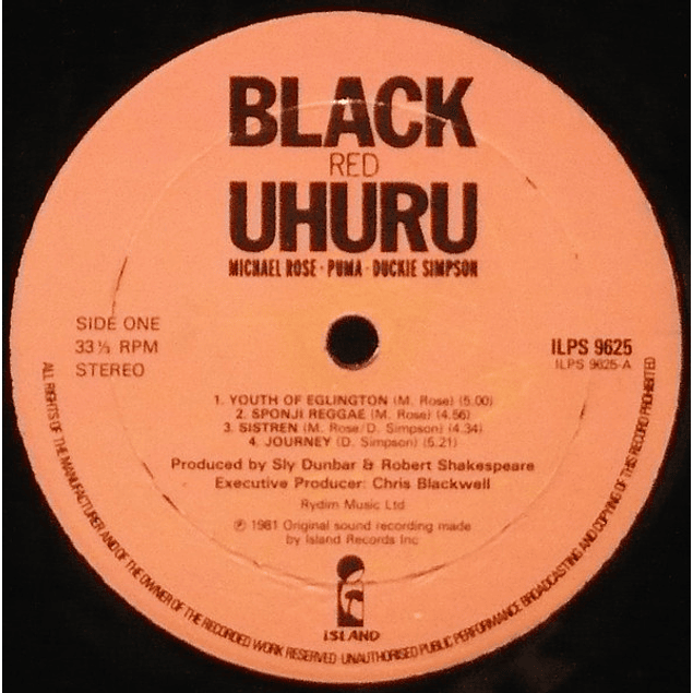 Black Uhuru – Red (1981)