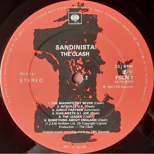 The Clash – Sandinista! (1980 - 3LP)