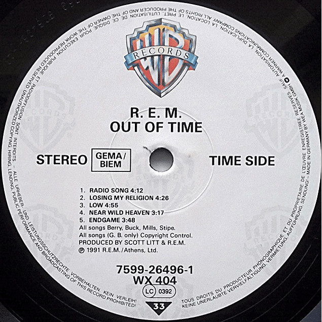 R.E.M. – Out Of Time (1991)