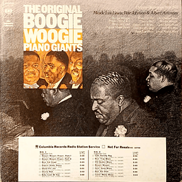 The Original Boogie Woogie Piano Giants (1974)