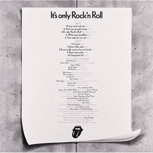 The Rolling Stones – It's Only Rock 'N Roll (1974)
