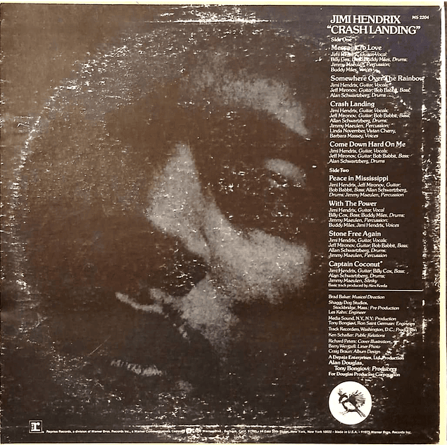 Jimi Hendrix – Crash Landing (1975)