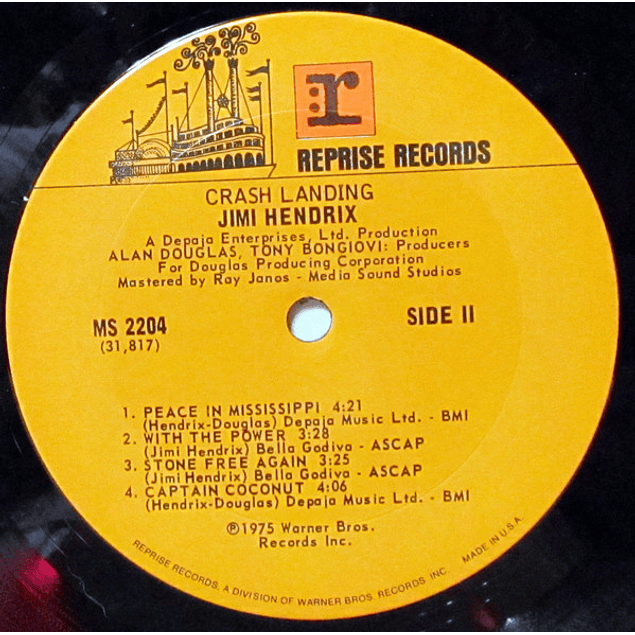 Jimi Hendrix – Crash Landing (1975)