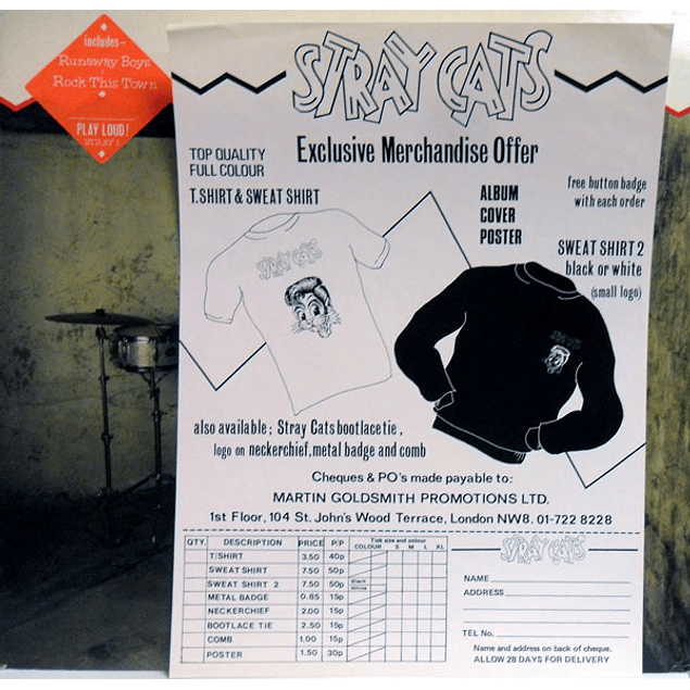 Stray Cats – Stray Cats (1981)