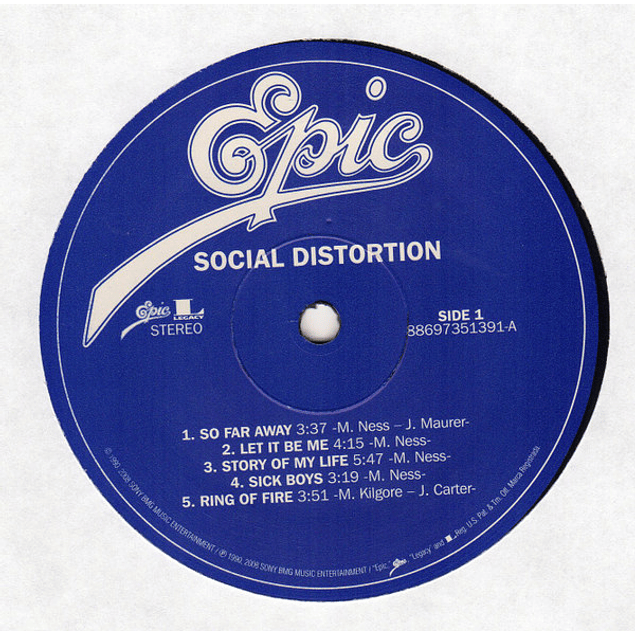 Social Distortion – Social Distortion (1990)