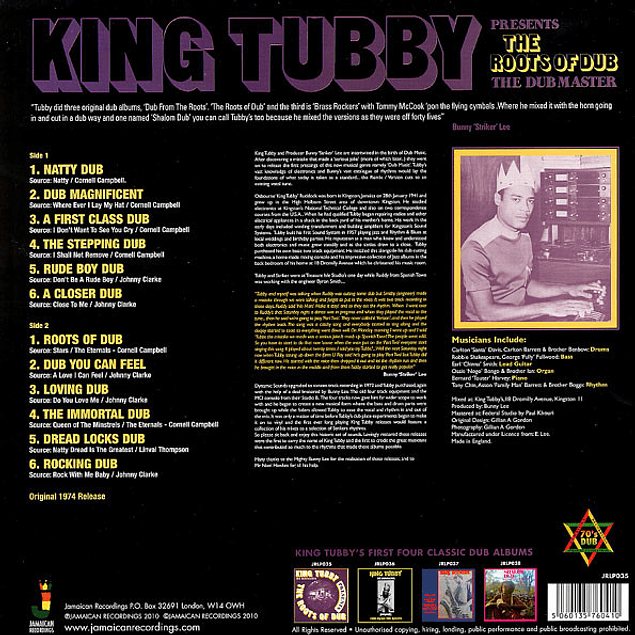 King Tubby – Presents The Roots Of Dub (1975)