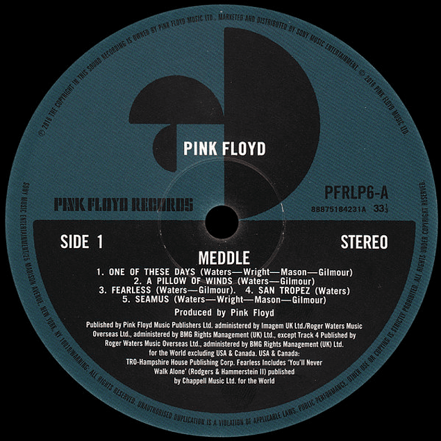 Pink Floyd – Meddle (1971)