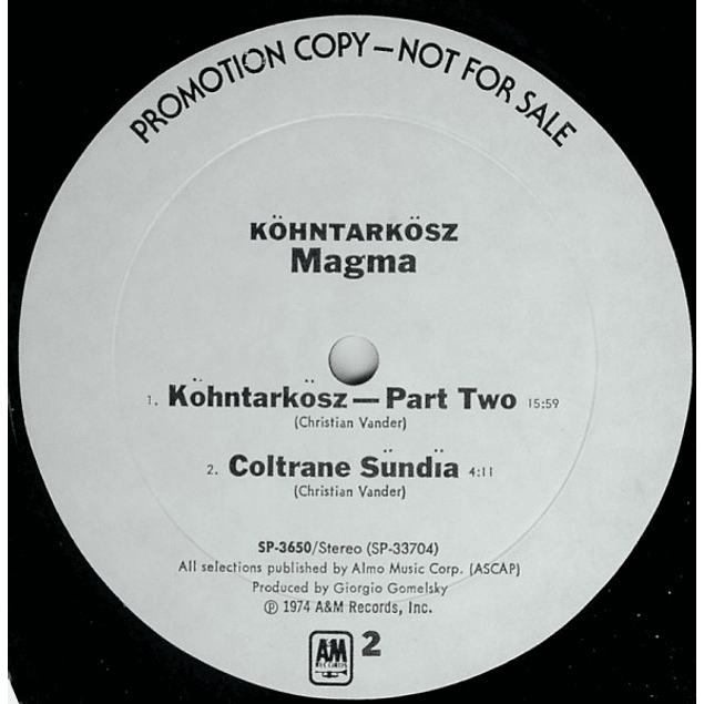Magma – Köhntarkösz (1974)