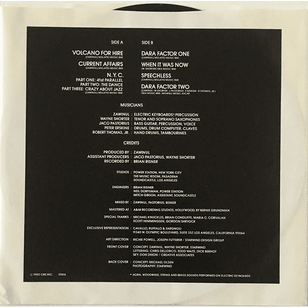 Weather Report – Weather Report (1982)